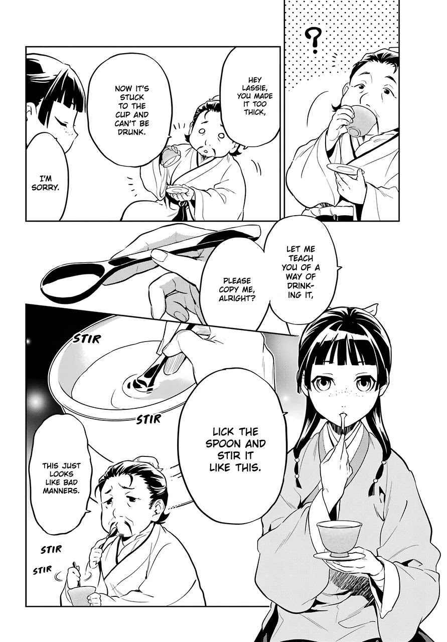Kusuriya no Hitorigoto Chapter 35 page 19 - Chapter 35: Back to the Inner Palace (Part 1)
