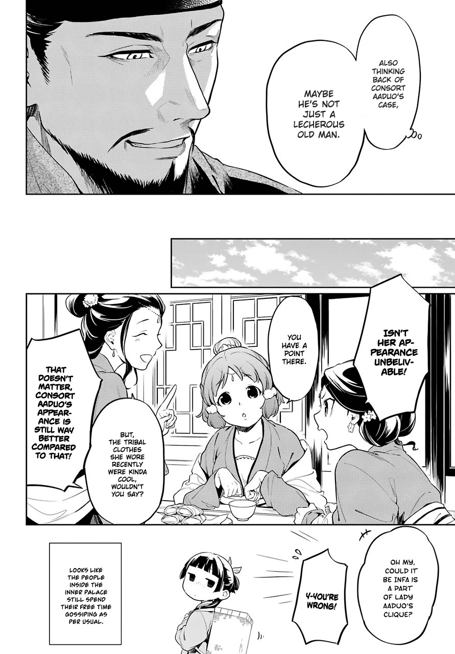 Kusuriya no Hitorigoto Chapter 35 page 5 - Chapter 35: Back to the Inner Palace (Part 1)