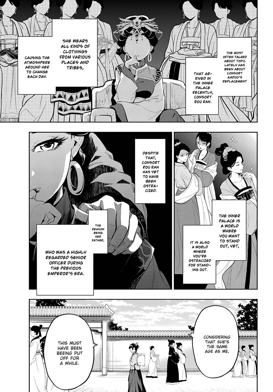 Kusuriya no Hitorigoto Chapter 35 page 6 - Chapter 35: Back to the Inner Palace (Part 1)