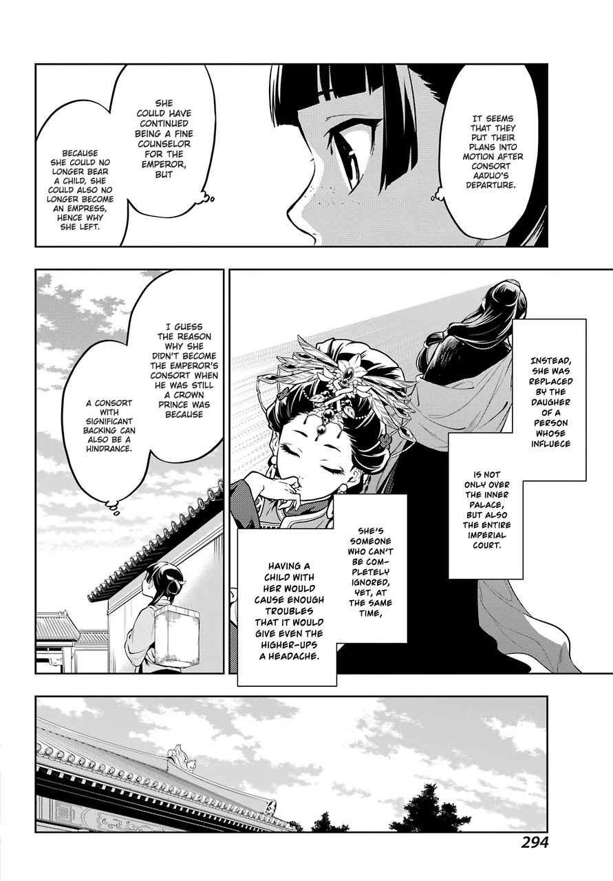Kusuriya no Hitorigoto Chapter 35 page 7 - Chapter 35: Back to the Inner Palace (Part 1)