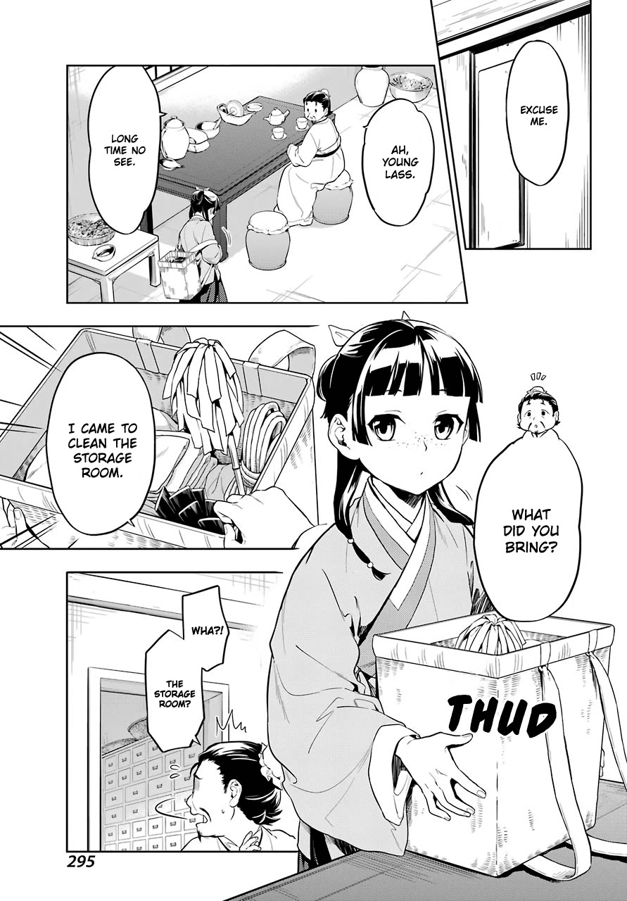 Kusuriya no Hitorigoto Chapter 35 page 8 - Chapter 35: Back to the Inner Palace (Part 1)