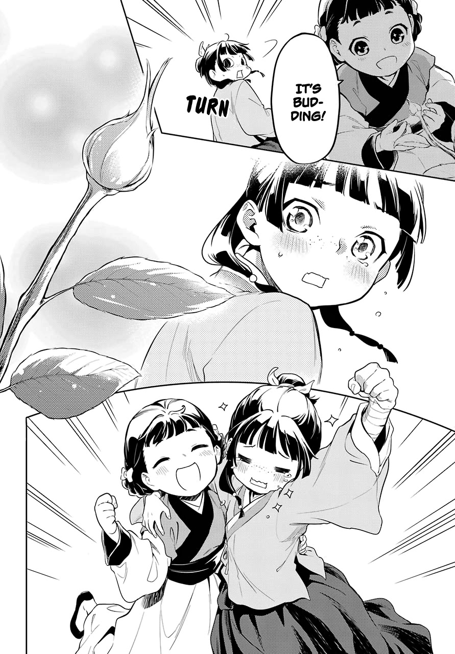 Kusuriya no Hitorigoto Chapter 36.1 page 18 - Chapter 36.1: Rose and Nail Polish (Part 1)