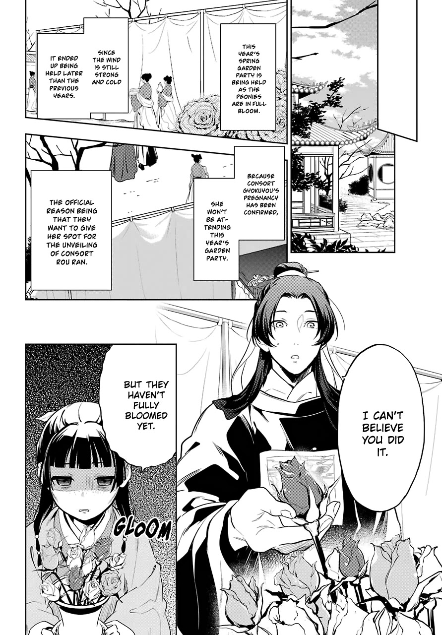 Kusuriya no Hitorigoto Chapter 36.1 page 22 - Chapter 36.1: Rose and Nail Polish (Part 1)