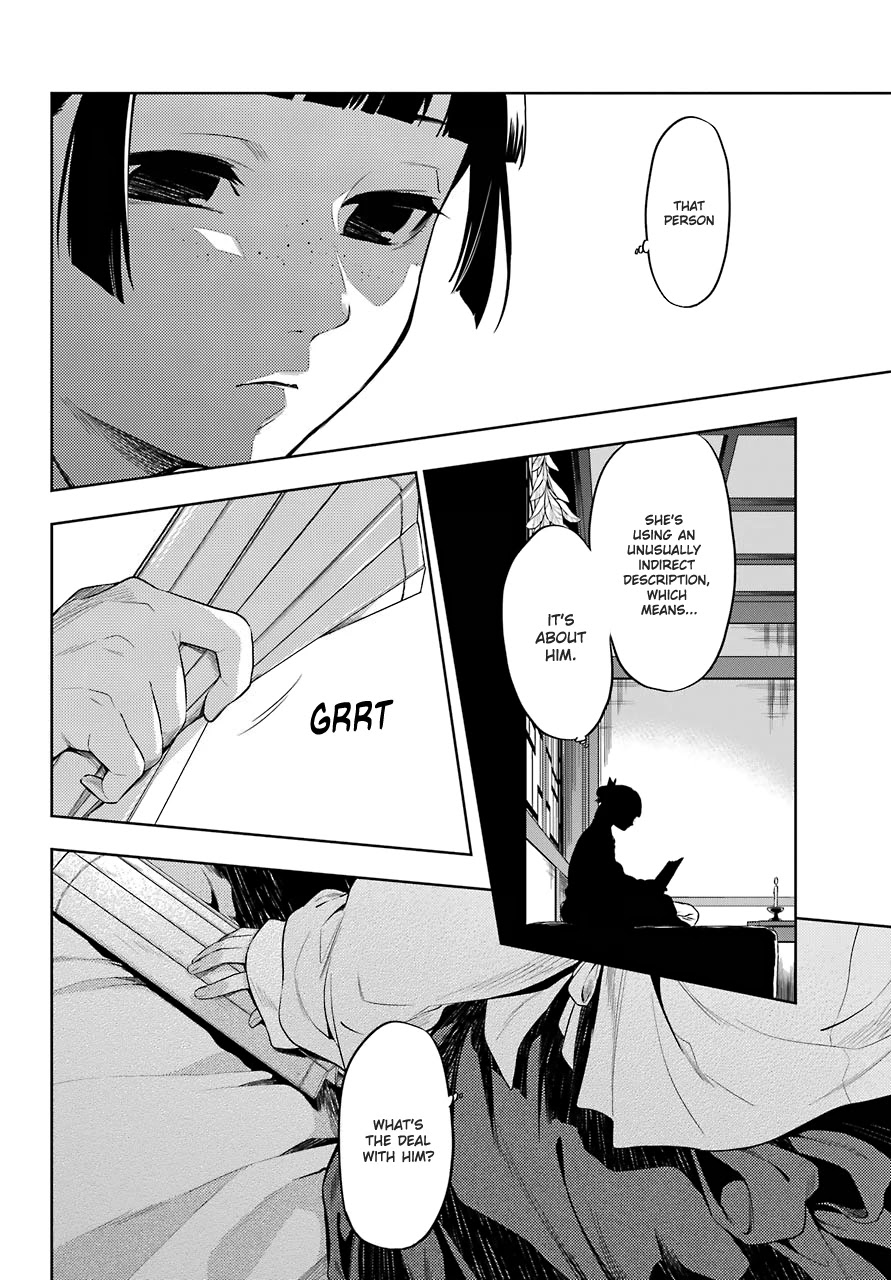 Kusuriya no Hitorigoto Chapter 36.1 page 6 - Chapter 36.1: Rose and Nail Polish (Part 1)