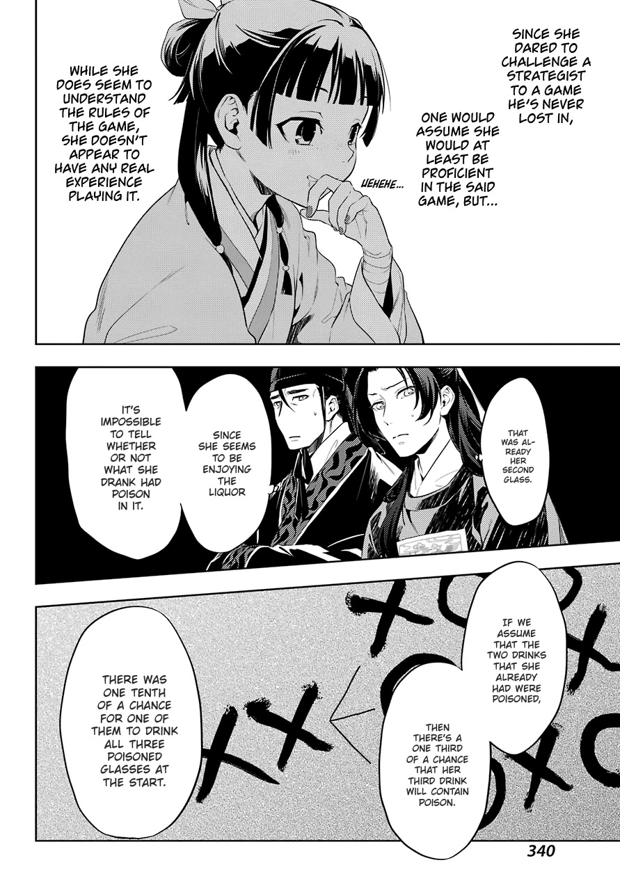 Kusuriya no Hitorigoto Chapter 36.3 page 13 - Chapter 36.3: A Rose and Nail Polish (Part 3)