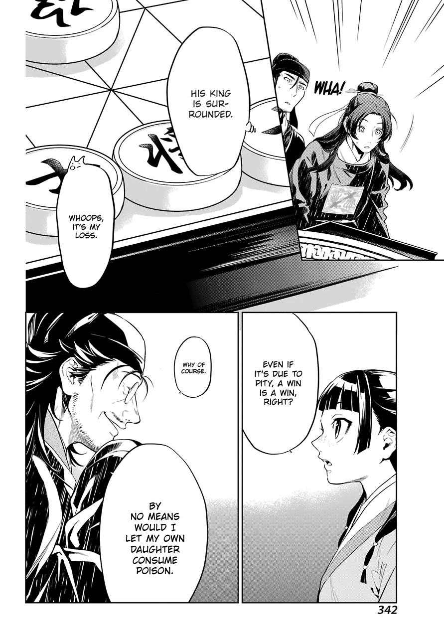 Kusuriya no Hitorigoto Chapter 36.3 page 15 - Chapter 36.3: A Rose and Nail Polish (Part 3)