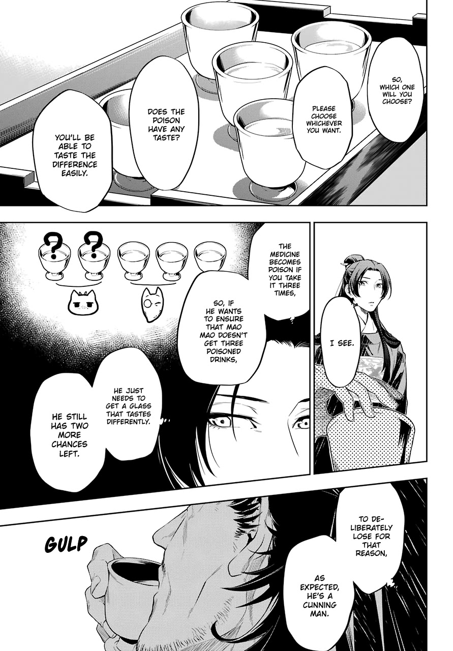Kusuriya no Hitorigoto Chapter 36.3 page 16 - Chapter 36.3: A Rose and Nail Polish (Part 3)