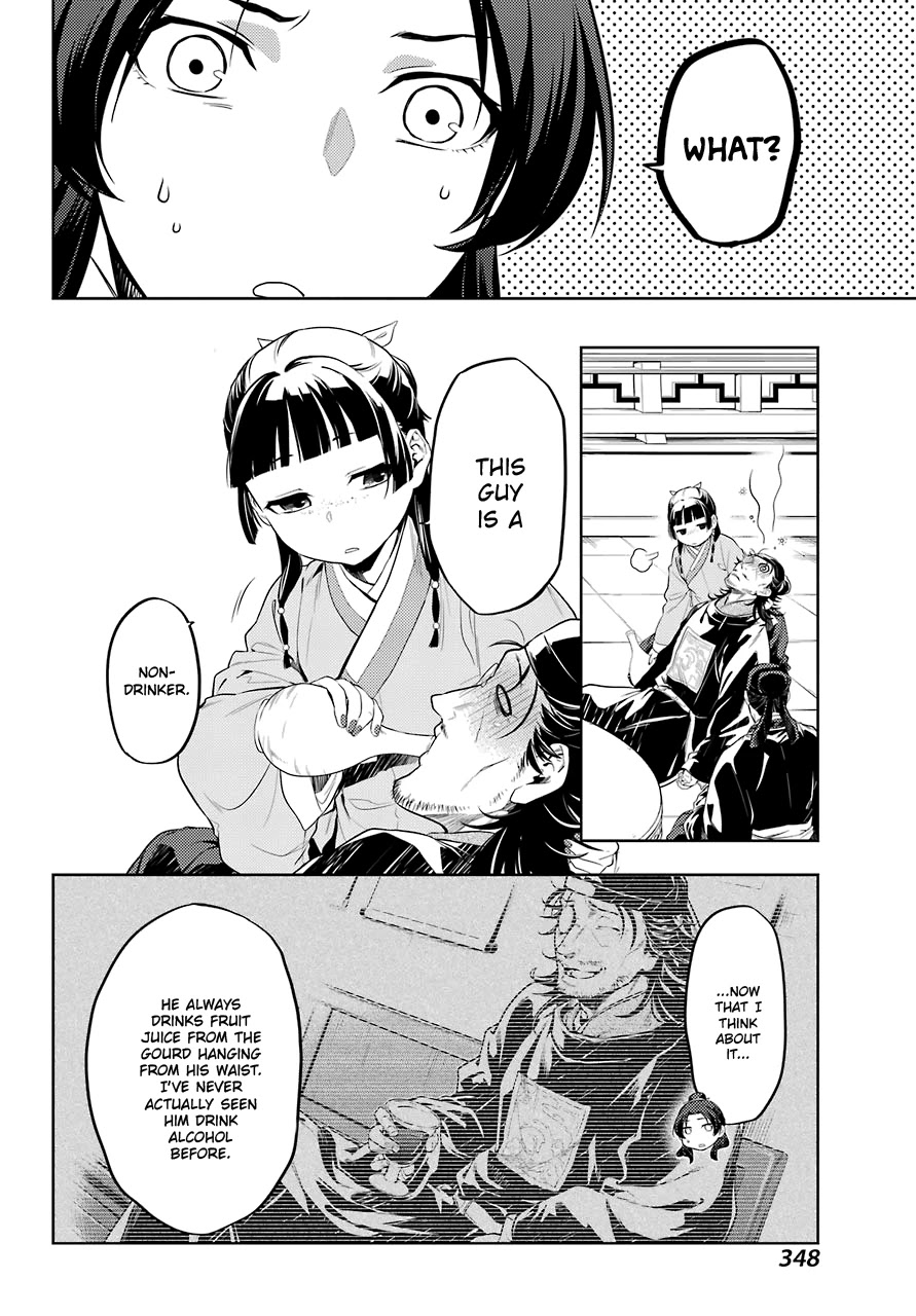 Kusuriya no Hitorigoto Chapter 36.3 page 21 - Chapter 36.3: A Rose and Nail Polish (Part 3)