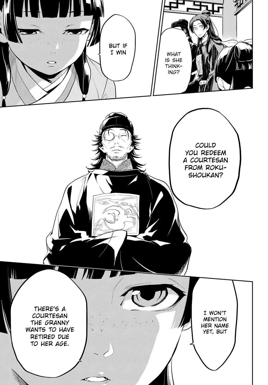 Kusuriya no Hitorigoto Chapter 36.3 page 6 - Chapter 36.3: A Rose and Nail Polish (Part 3)