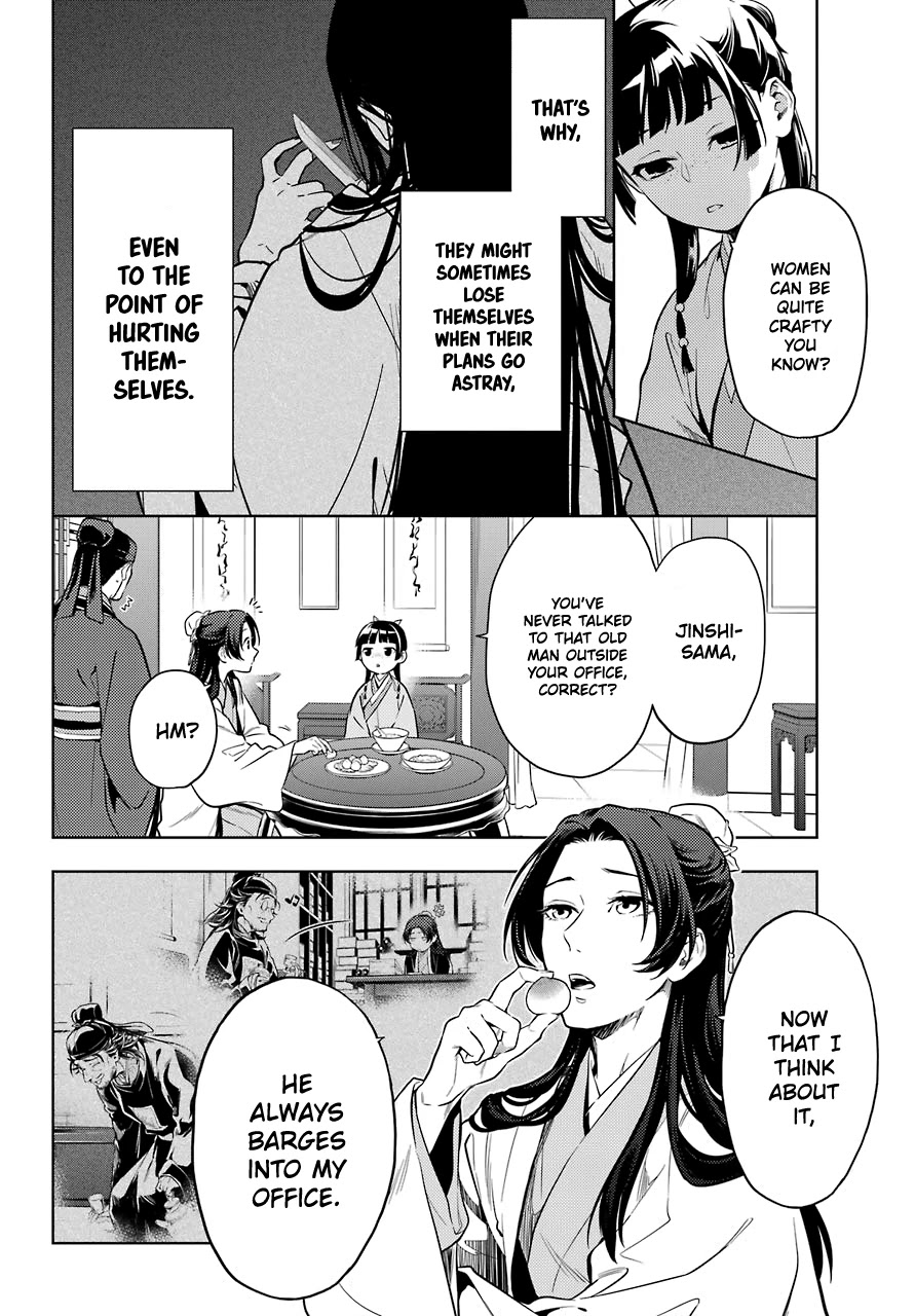 Kusuriya no Hitorigoto Chapter 39 page 10 - Chapter 39: Balsam and Wood Sorrel (Part 3)