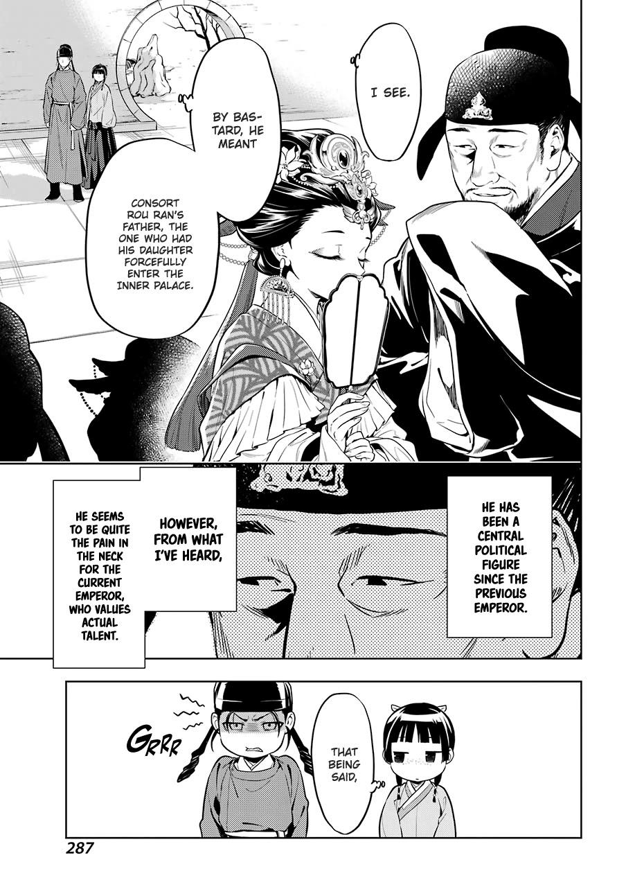 Kusuriya no Hitorigoto Chapter 39 page 3 - Chapter 39: Balsam and Wood Sorrel (Part 3)