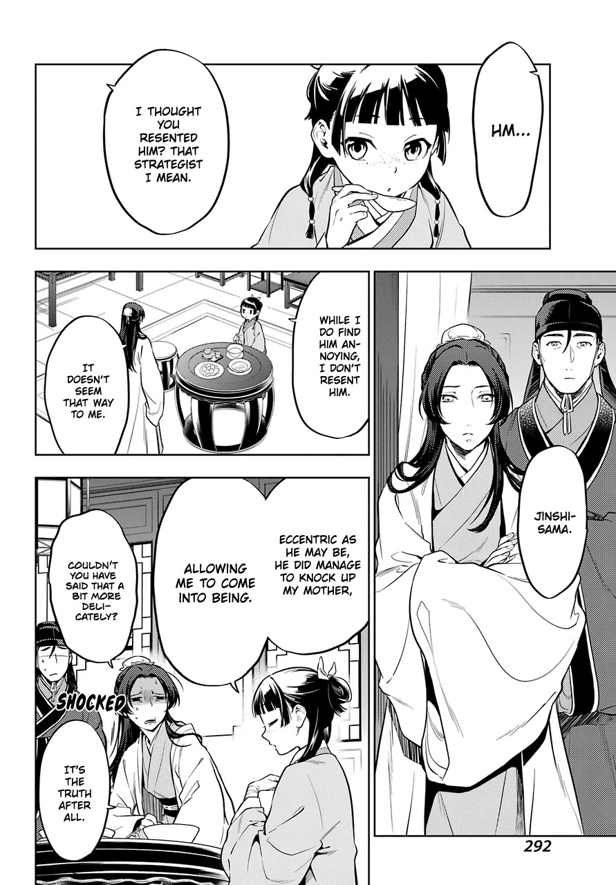 Kusuriya no Hitorigoto Chapter 39 page 8 - Chapter 39: Balsam and Wood Sorrel (Part 3)