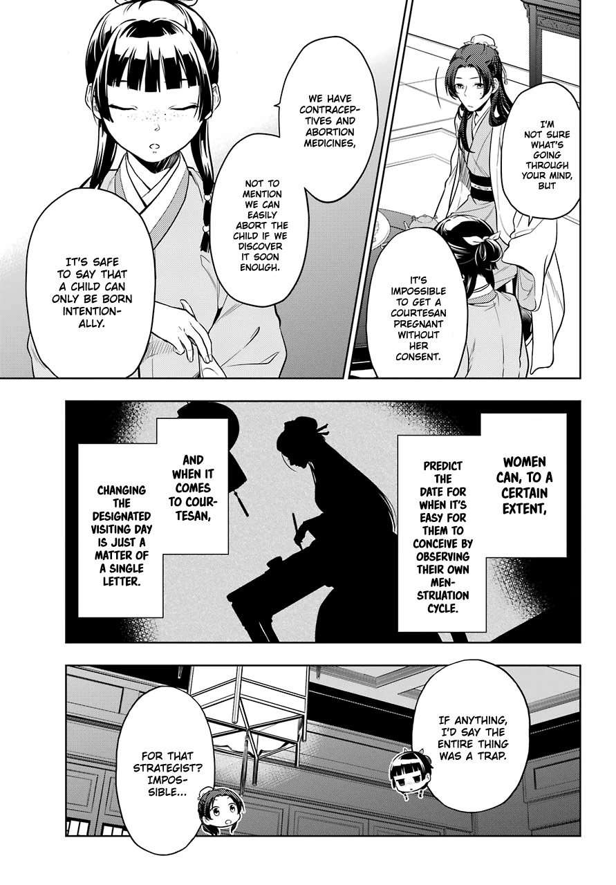 Kusuriya no Hitorigoto Chapter 39 page 9 - Chapter 39: Balsam and Wood Sorrel (Part 3)