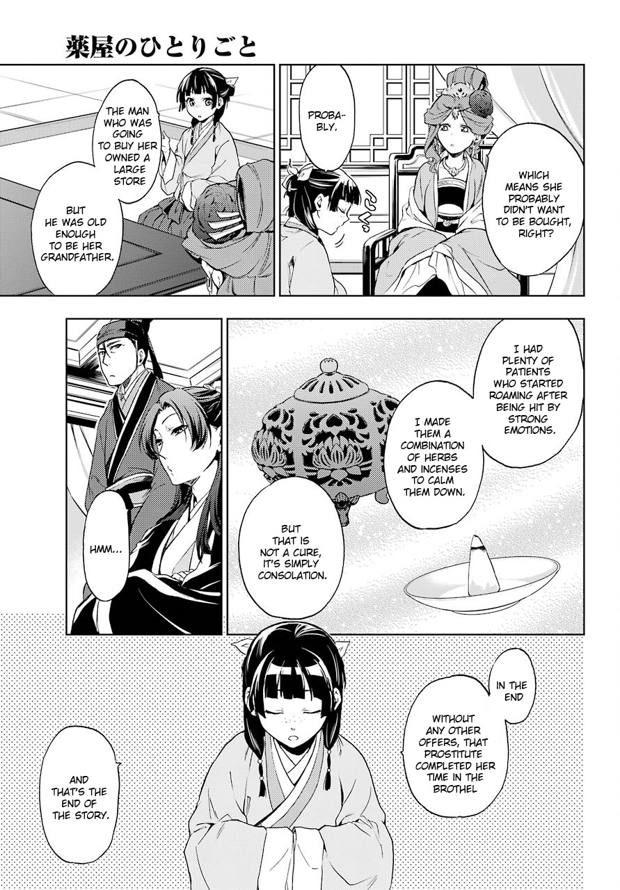 Kusuriya no Hitorigoto Chapter 4 page 26 - Chapter 4: The Moonlight Specter