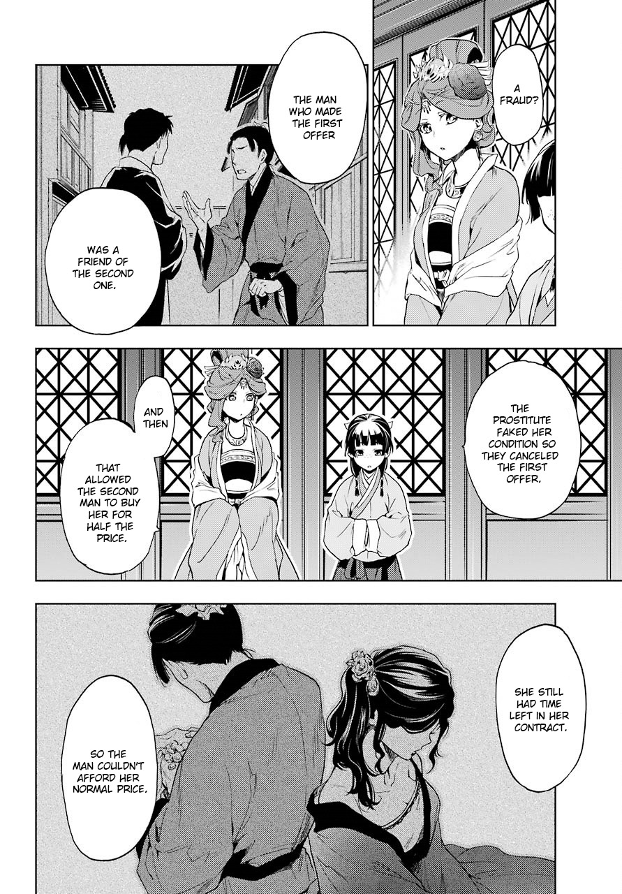 Kusuriya no Hitorigoto Chapter 4 page 33 - Chapter 4: The Moonlight Specter