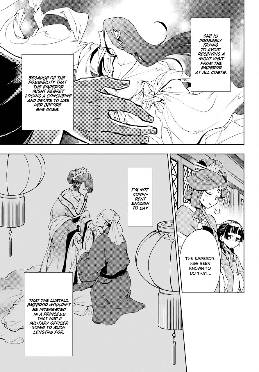 Kusuriya no Hitorigoto Chapter 4 page 36 - Chapter 4: The Moonlight Specter