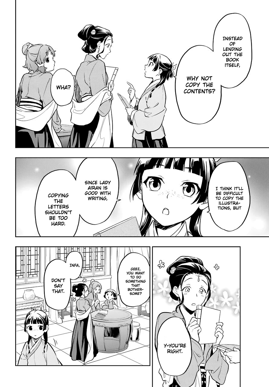 Kusuriya no Hitorigoto Chapter 41 page 22 - Chapter 41: Book