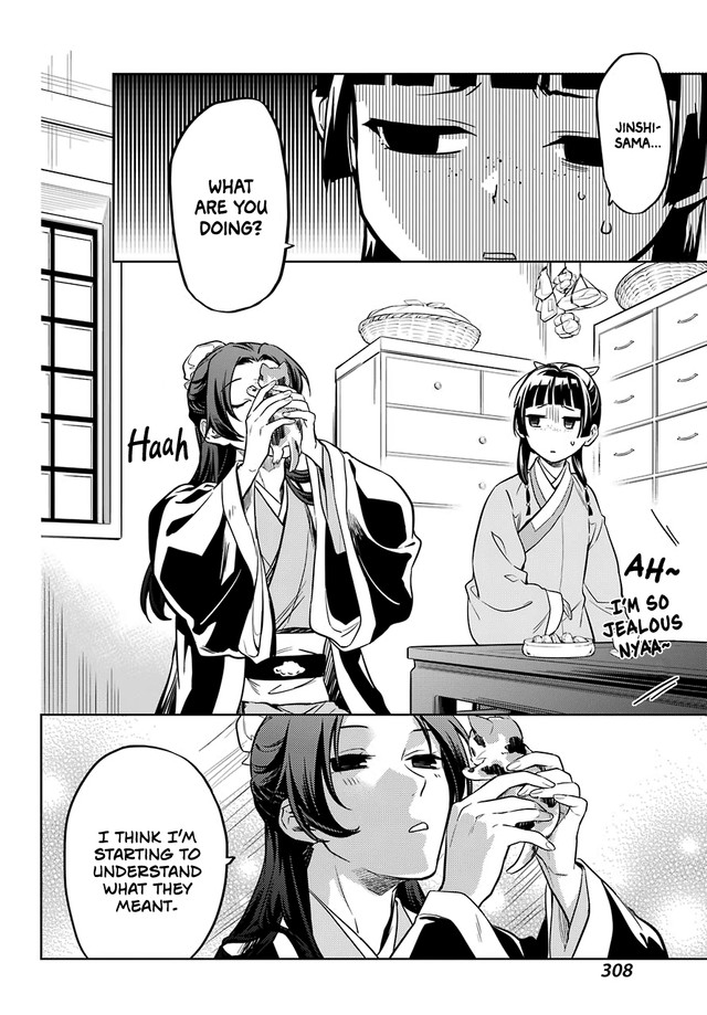 Kusuriya no Hitorigoto Chapter 42.2 page 13 - Chapter 42.2: Cat (Conclusion)