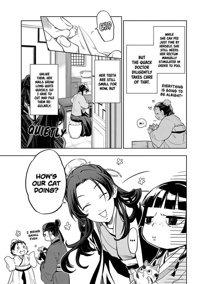 Kusuriya no Hitorigoto Chapter 42.2 page 6 - Chapter 42.2: Cat (Conclusion)