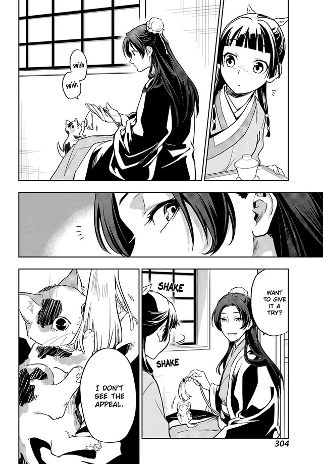 Kusuriya no Hitorigoto Chapter 42.2 page 9 - Chapter 42.2: Cat (Conclusion)
