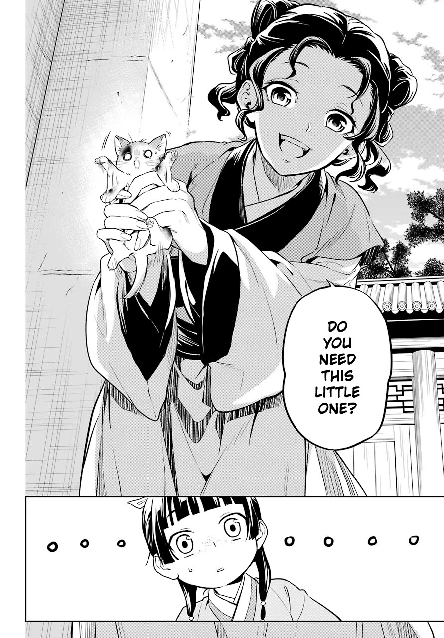 Kusuriya no Hitorigoto Chapter 42 page 12 - Chapter 42: Cat (Part 1)