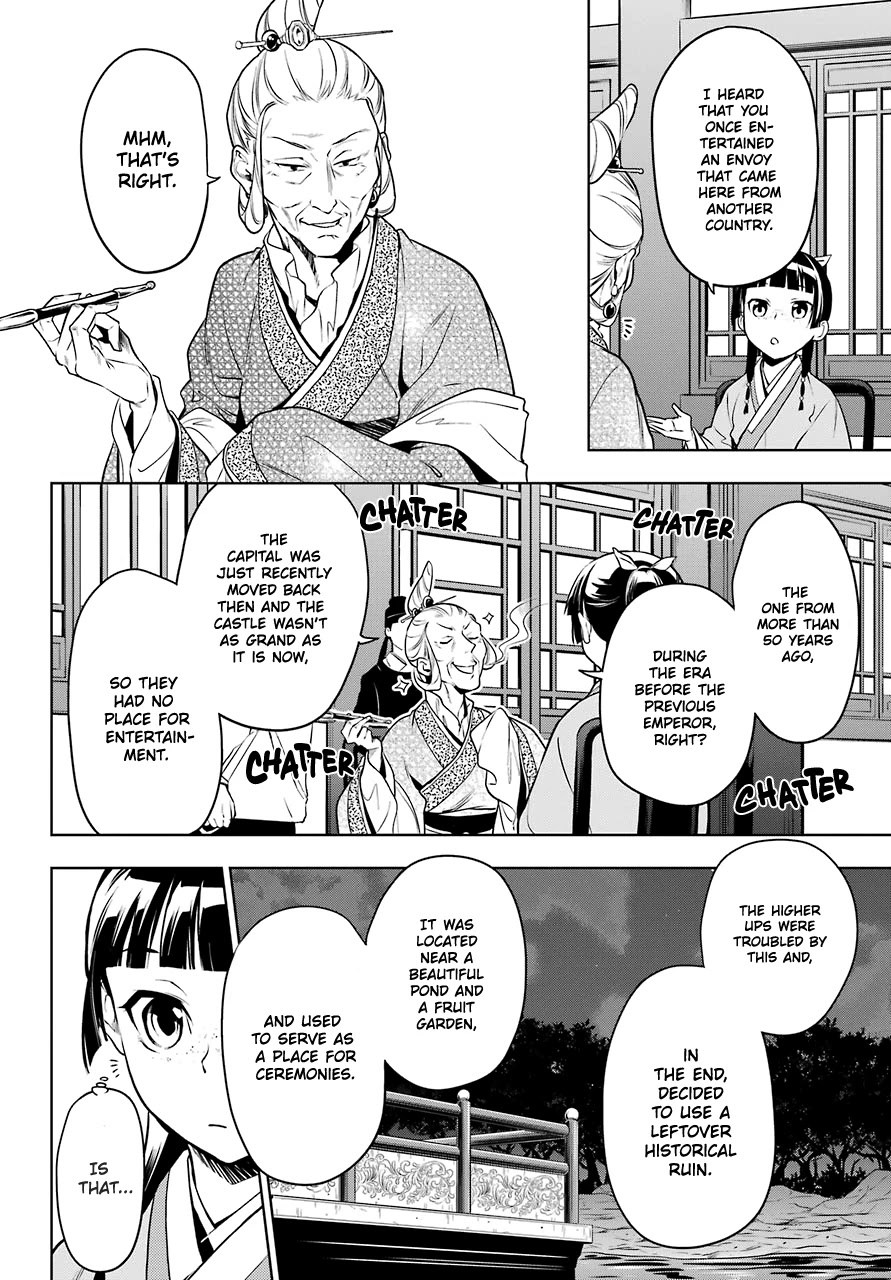 Kusuriya no Hitorigoto Chapter 47 page 12 - Chapter 47: Moon Fairy (Part 1)