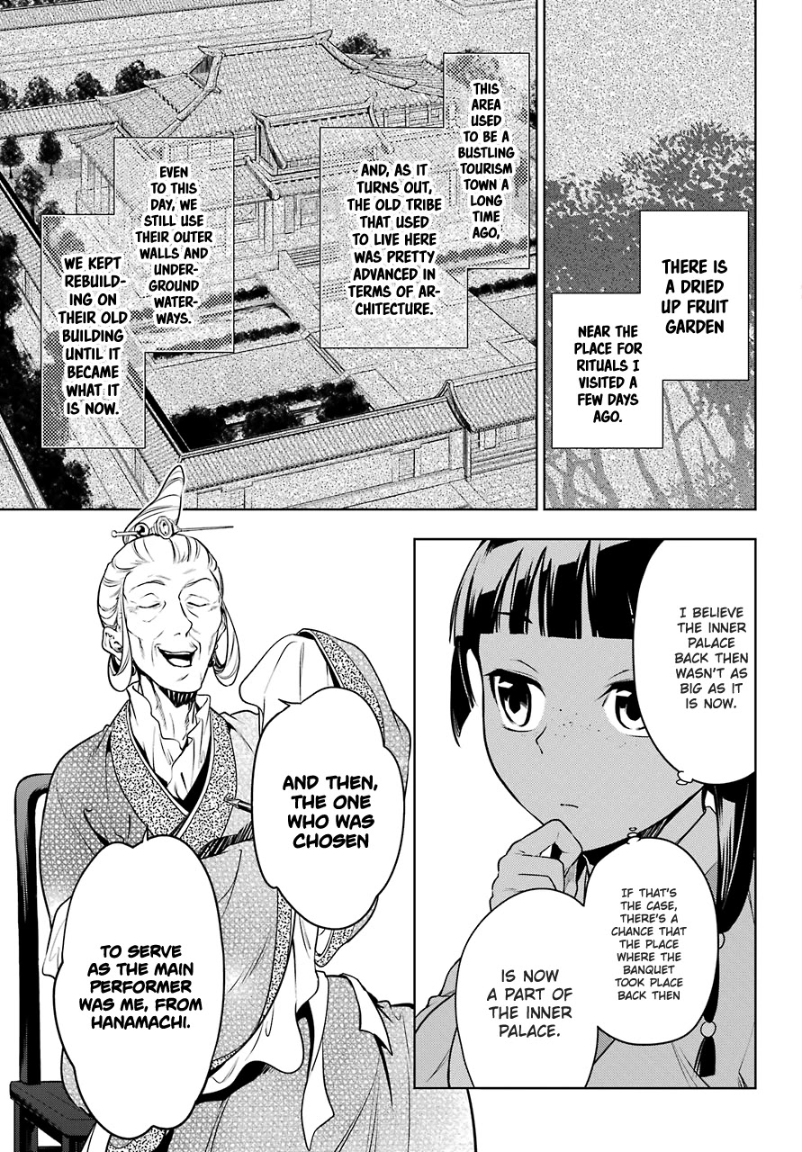 Kusuriya no Hitorigoto Chapter 47 page 13 - Chapter 47: Moon Fairy (Part 1)