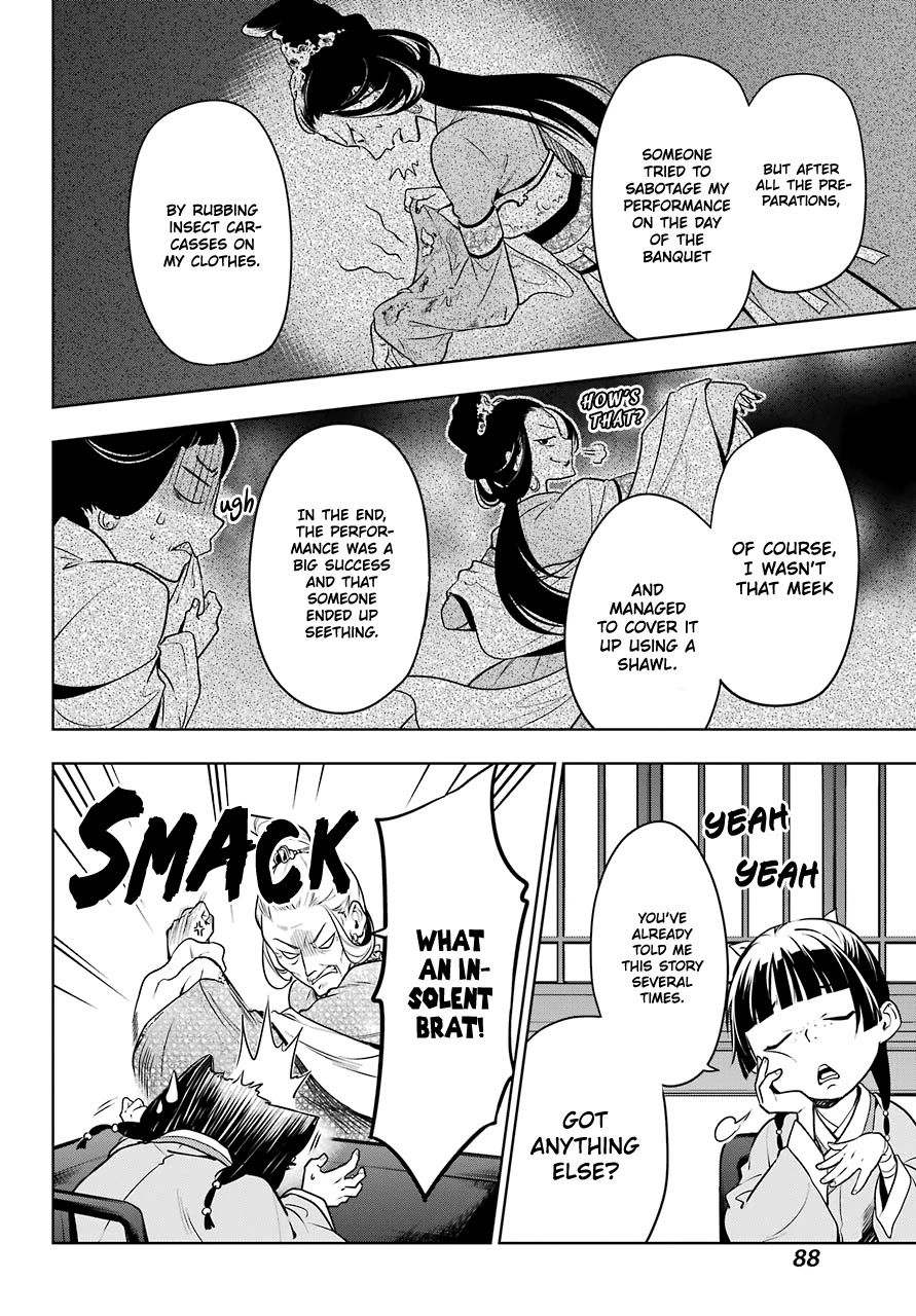 Kusuriya no Hitorigoto Chapter 47 page 16 - Chapter 47: Moon Fairy (Part 1)