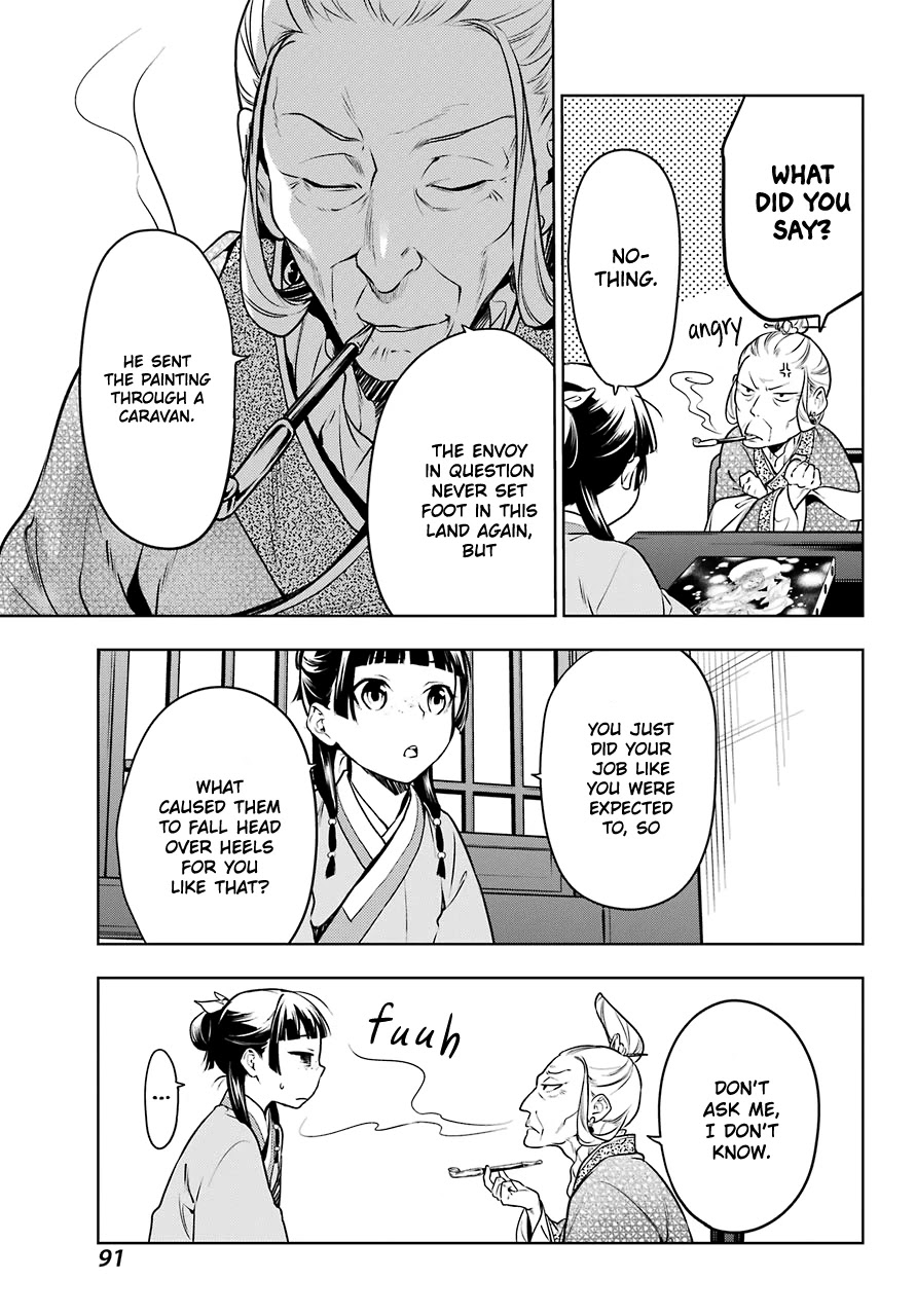 Kusuriya no Hitorigoto Chapter 47 page 19 - Chapter 47: Moon Fairy (Part 1)