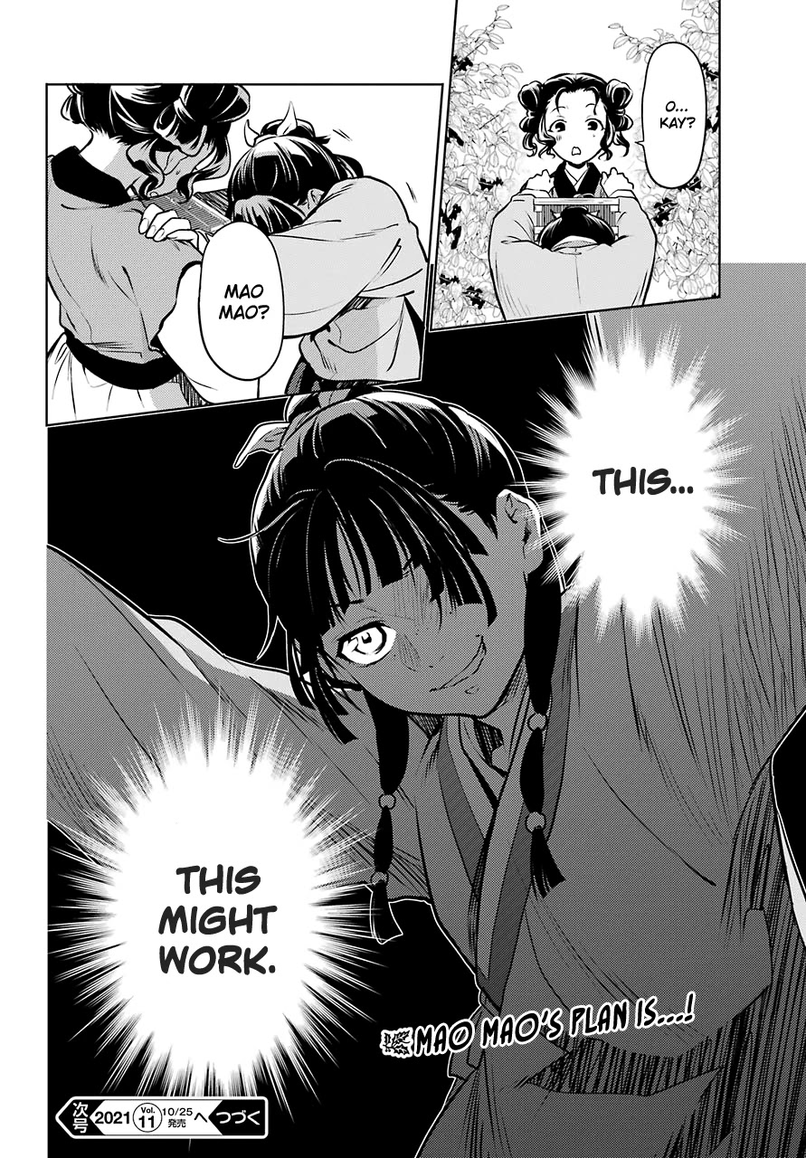 Kusuriya no Hitorigoto Chapter 47 page 34 - Chapter 47: Moon Fairy (Part 1)