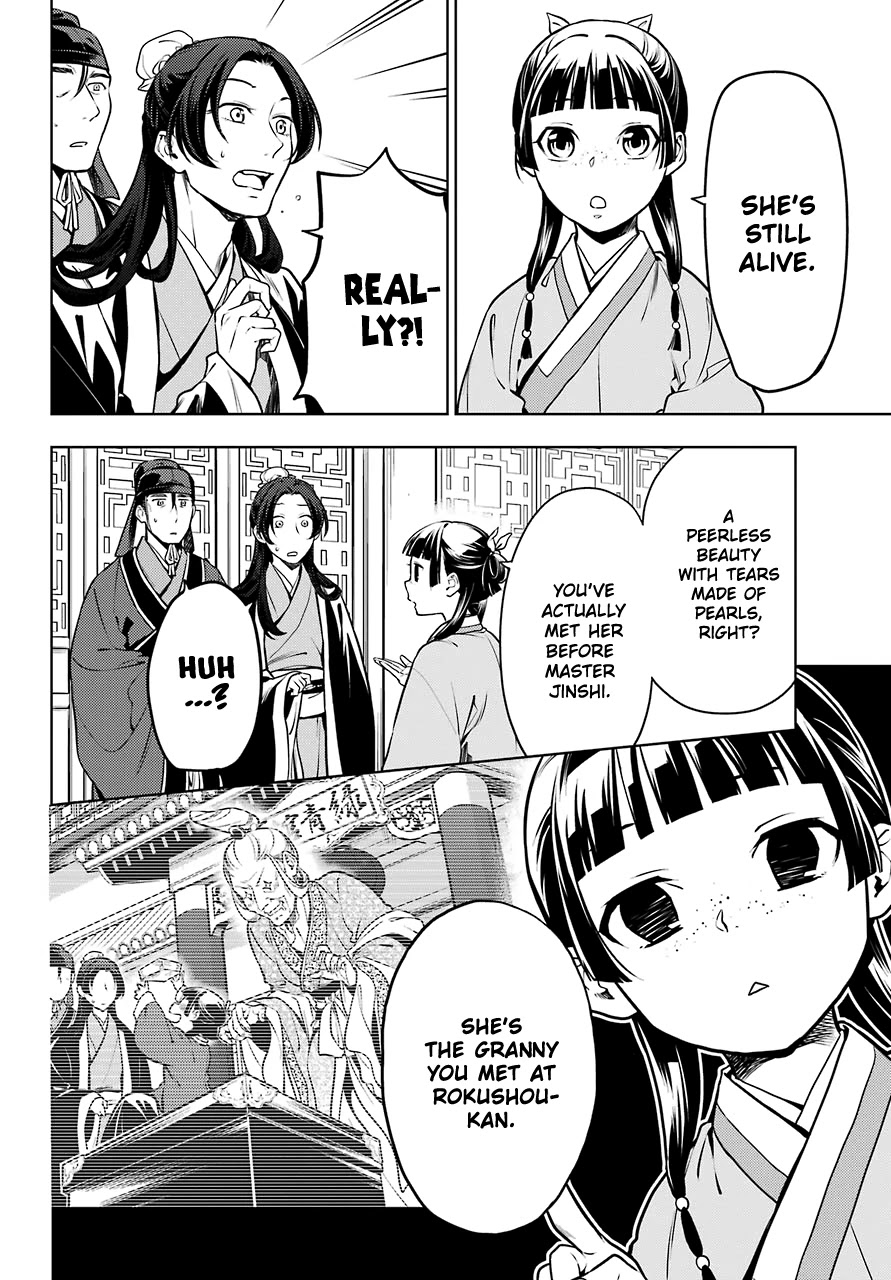 Kusuriya no Hitorigoto Chapter 47 page 4 - Chapter 47: Moon Fairy (Part 1)