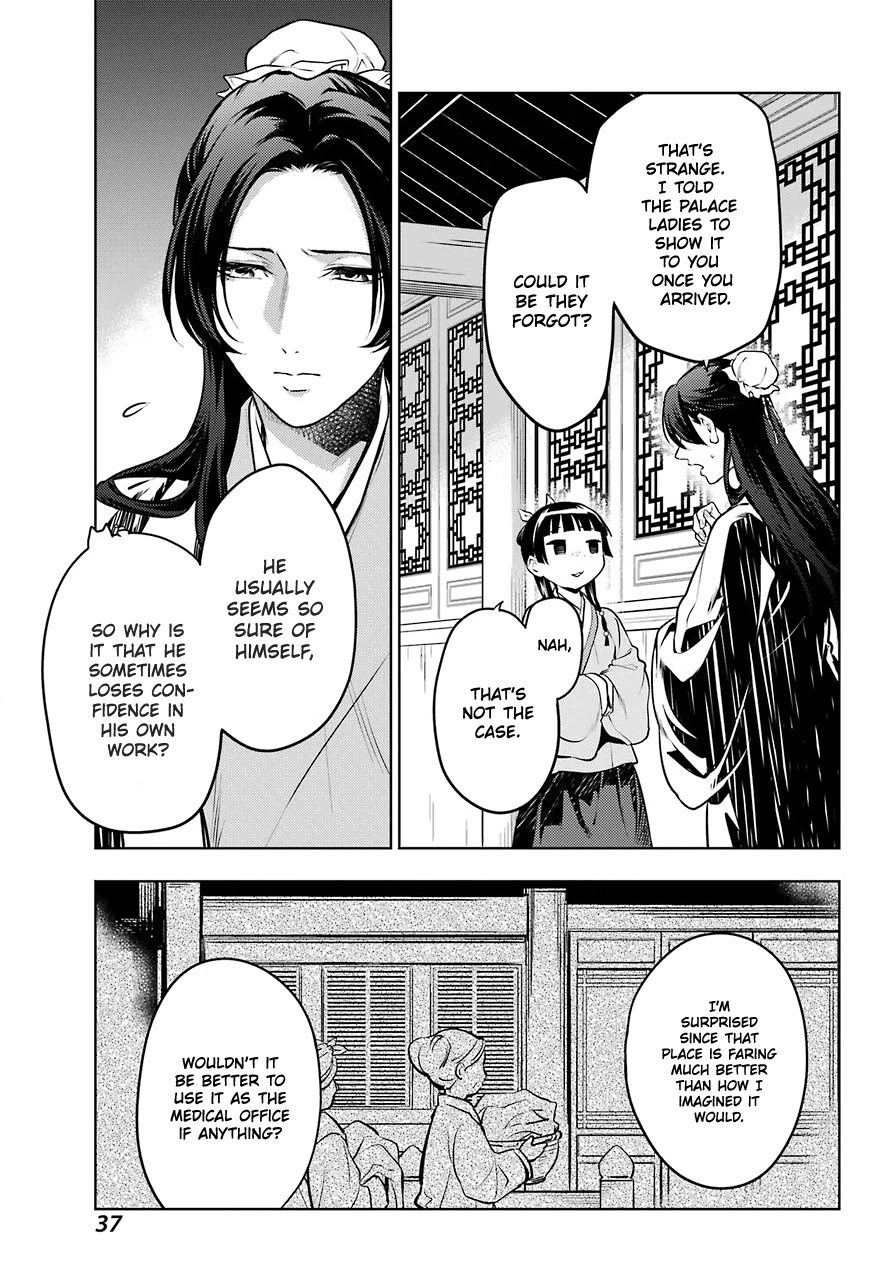 Kusuriya no Hitorigoto Chapter 49 page 25 - Chapter 49: The Clinic