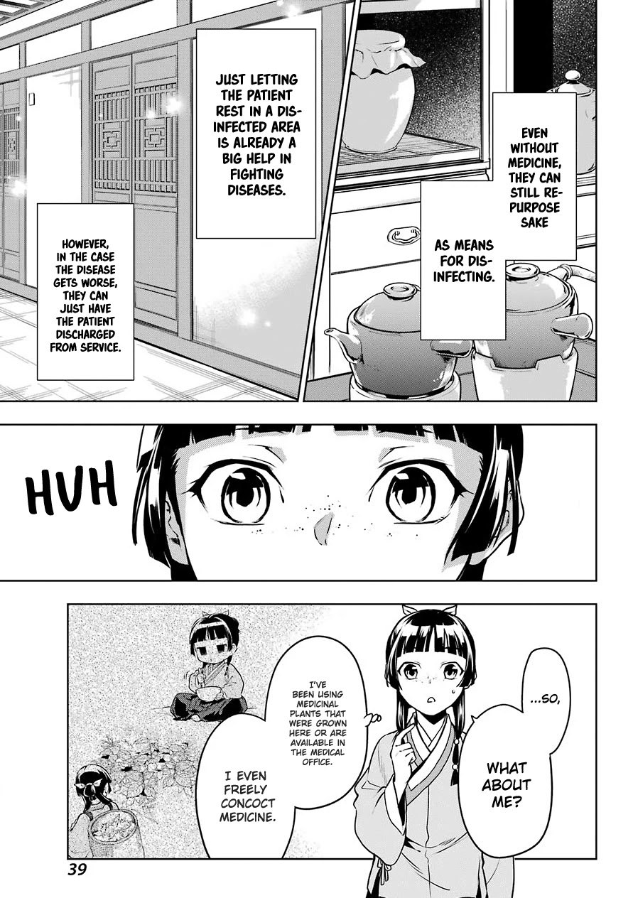 Kusuriya no Hitorigoto Chapter 49 page 27 - Chapter 49: The Clinic