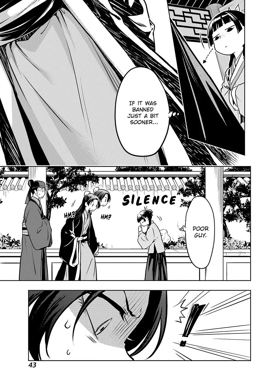 Kusuriya no Hitorigoto Chapter 49 page 31 - Chapter 49: The Clinic