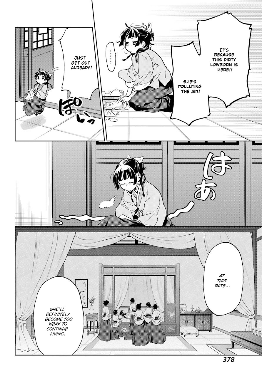 Kusuriya no Hitorigoto Chapter 5 page 11 - Chapter 5: Nursing