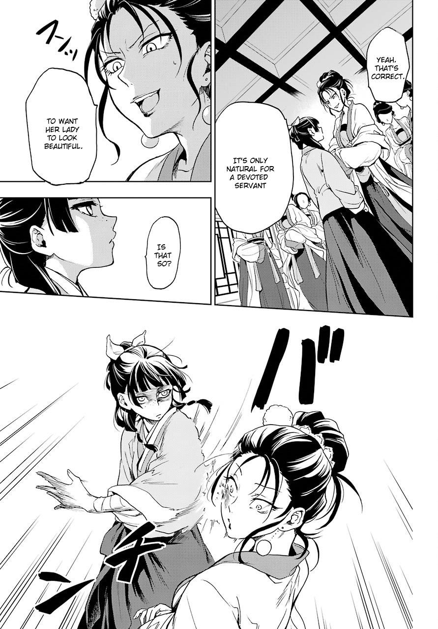 Kusuriya no Hitorigoto Chapter 5 page 18 - Chapter 5: Nursing