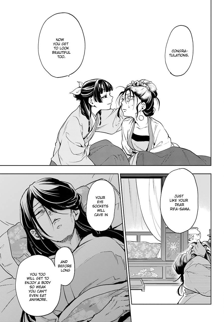 Kusuriya no Hitorigoto Chapter 5 page 22 - Chapter 5: Nursing