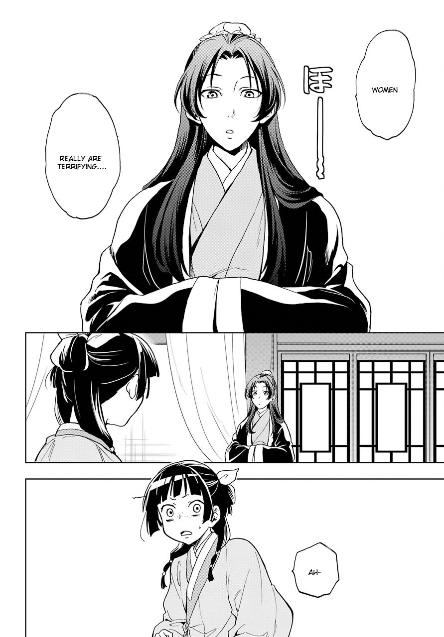 Kusuriya no Hitorigoto Chapter 5 page 26 - Chapter 5: Nursing