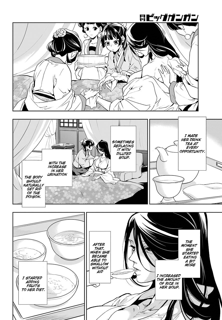 Kusuriya no Hitorigoto Chapter 5 page 30 - Chapter 5: Nursing