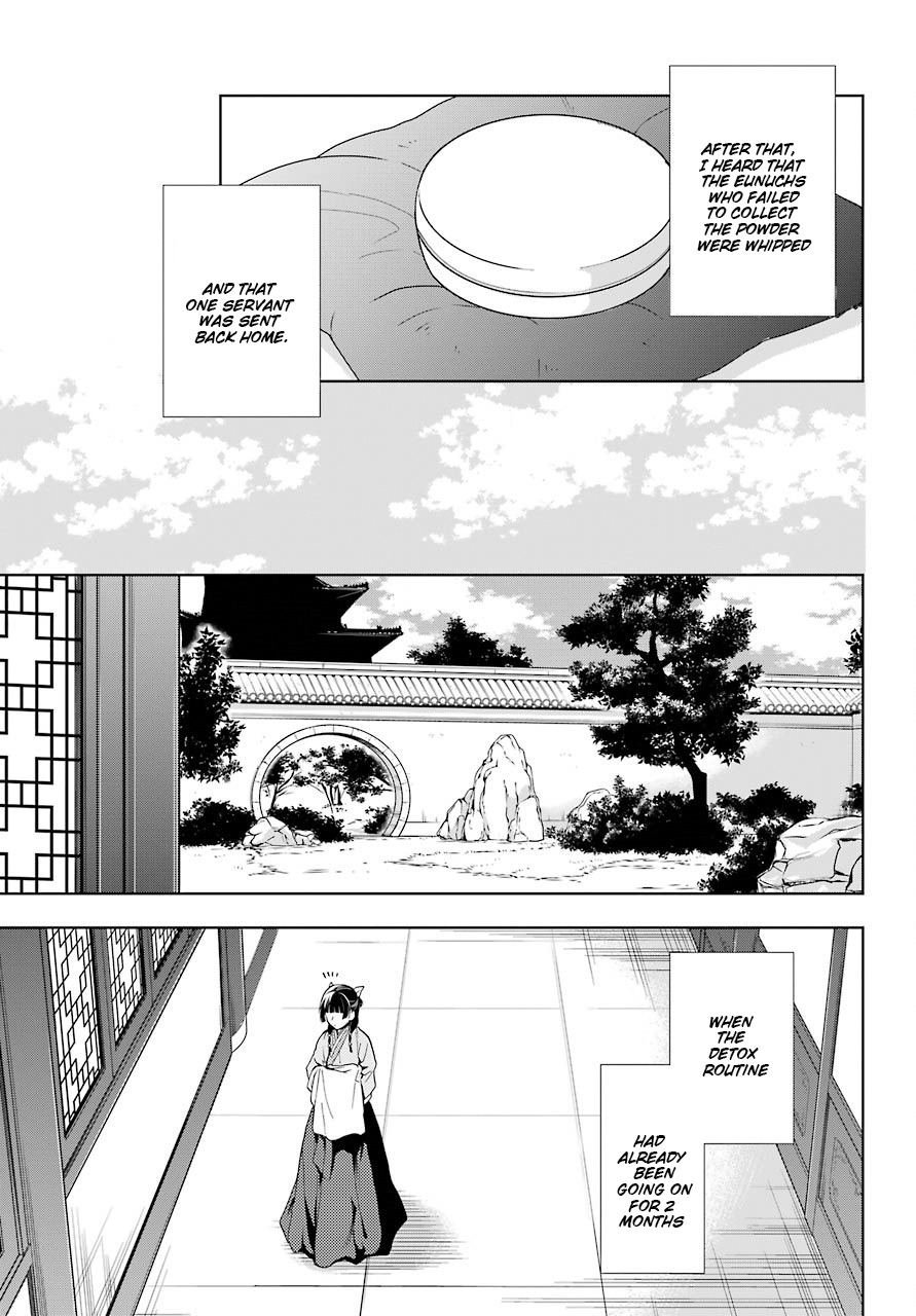Kusuriya no Hitorigoto Chapter 5 page 35 - Chapter 5: Nursing
