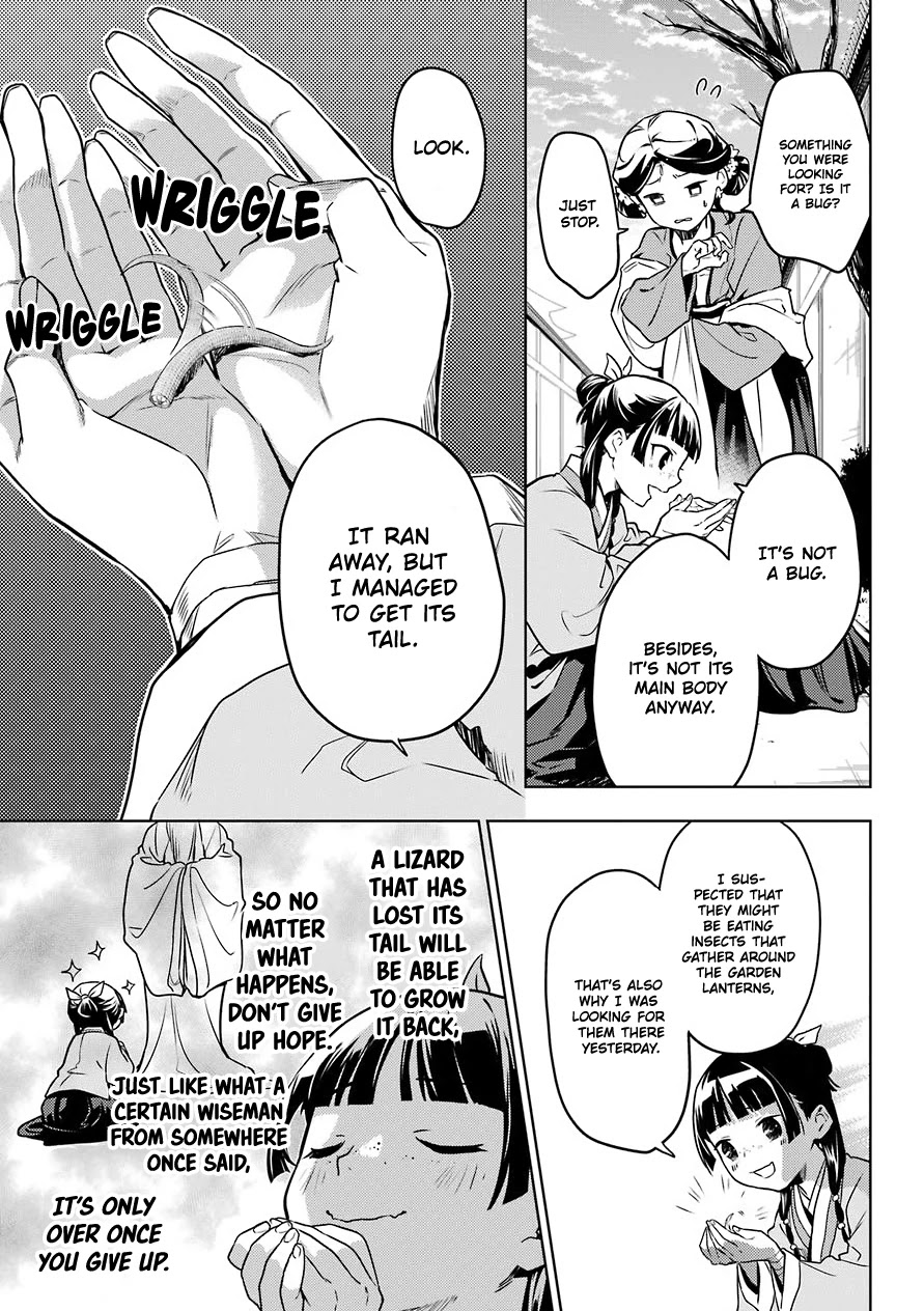 Kusuriya no Hitorigoto Chapter 50 page 17 - Chapter 50: Third Time's The Charm (Part 1)