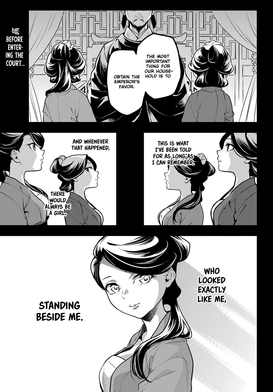 Kusuriya no Hitorigoto Chapter 51 page 1 - Chapter 51: Third Time's The Charm (Part 2)