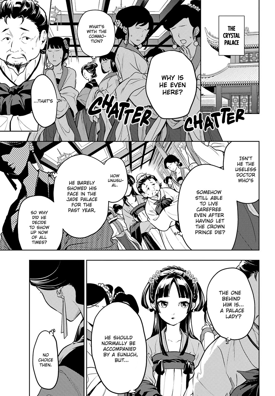 Kusuriya no Hitorigoto Chapter 51 page 3 - Chapter 51: Third Time's The Charm (Part 2)