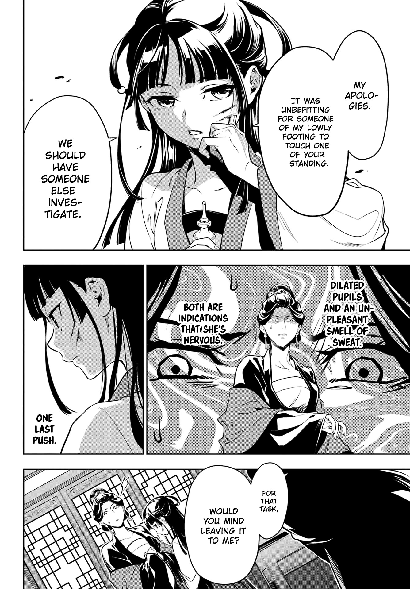 Kusuriya no Hitorigoto Chapter 52 page 12 - Chapter 52: Third Time's The Charm (Part 3)