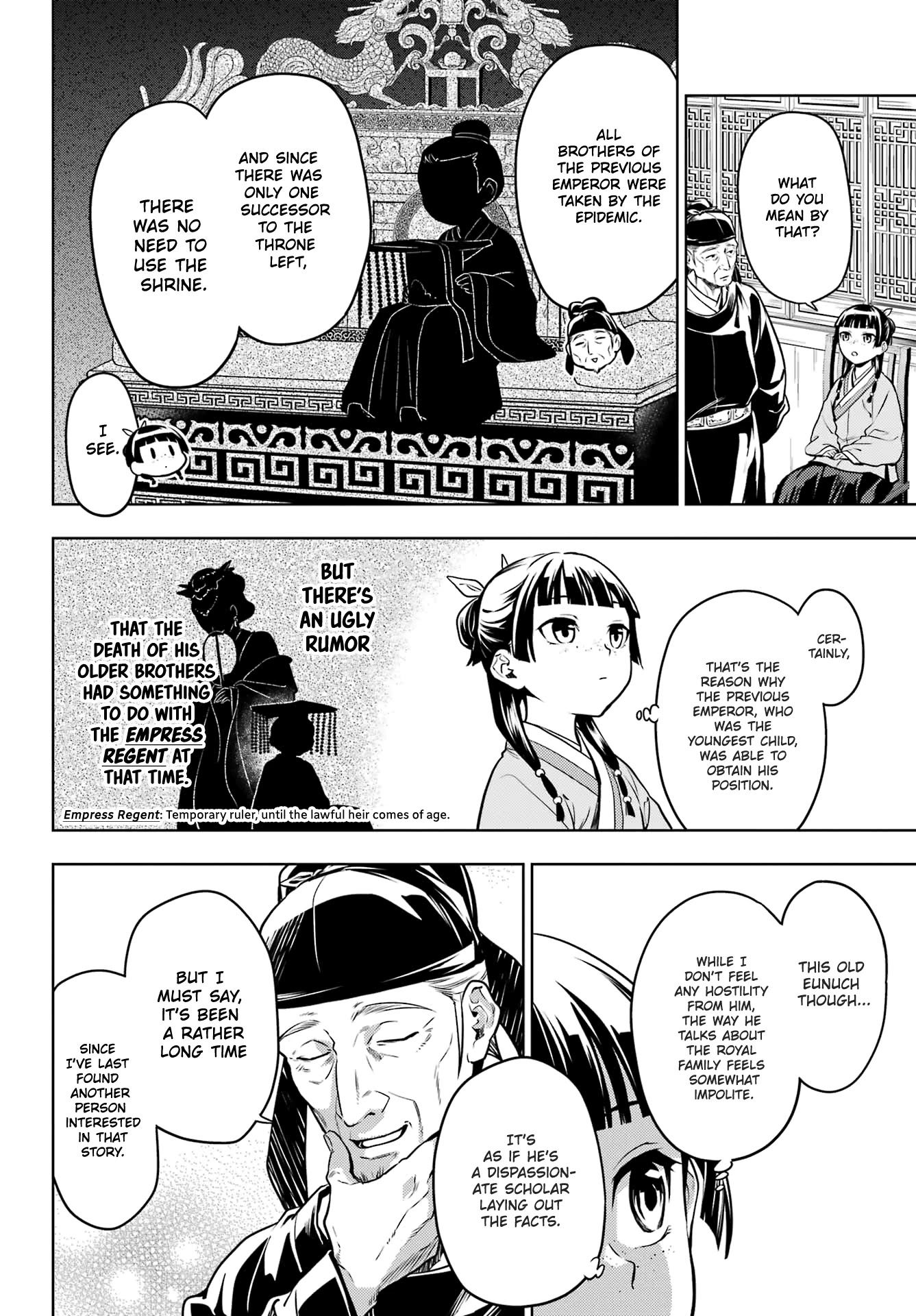Kusuriya no Hitorigoto Chapter 53 page 10 - Chapter 53: The Shrine of Choosing (Part 1)