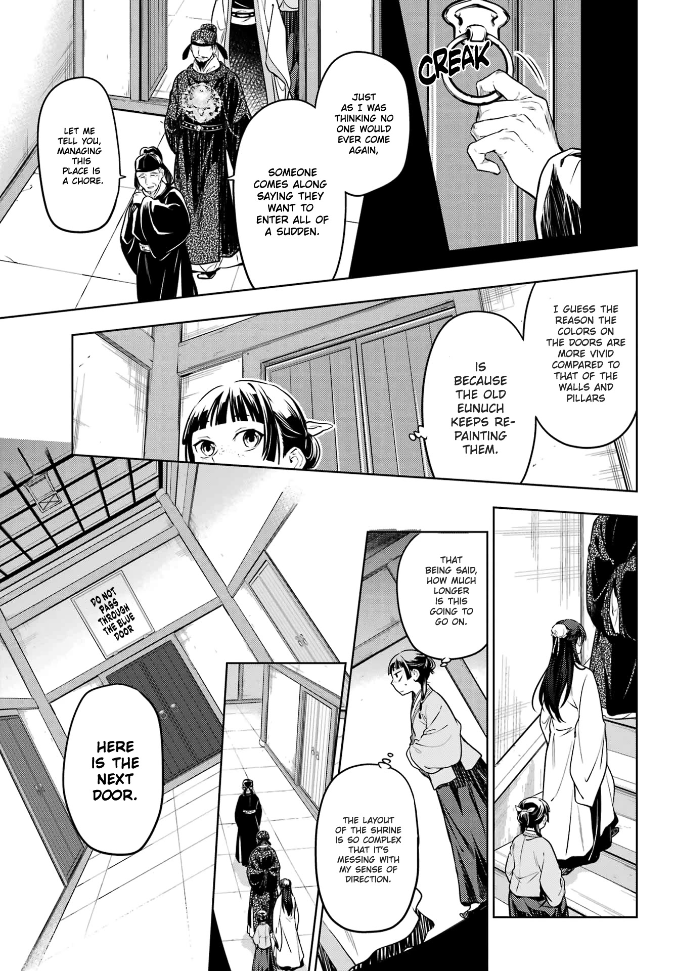 Kusuriya no Hitorigoto Chapter 53 page 19 - Chapter 53: The Shrine of Choosing (Part 1)