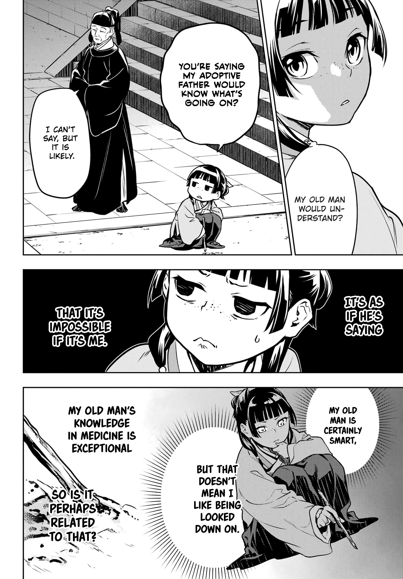 Kusuriya no Hitorigoto Chapter 53 page 24 - Chapter 53: The Shrine of Choosing (Part 1)