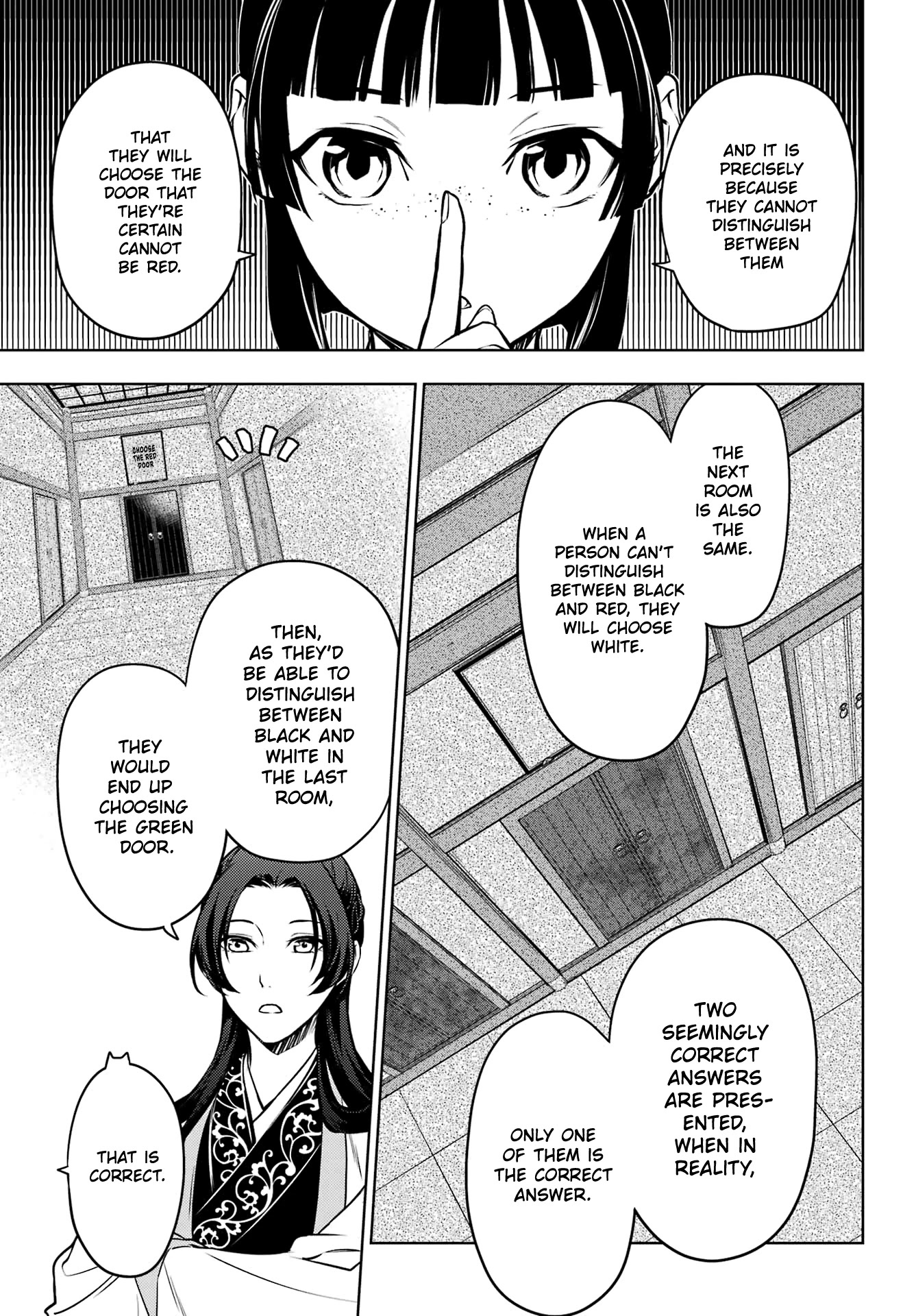 Kusuriya no Hitorigoto Chapter 54 page 14 - Chapter 54: The Shrine of Choosing (Part 2)