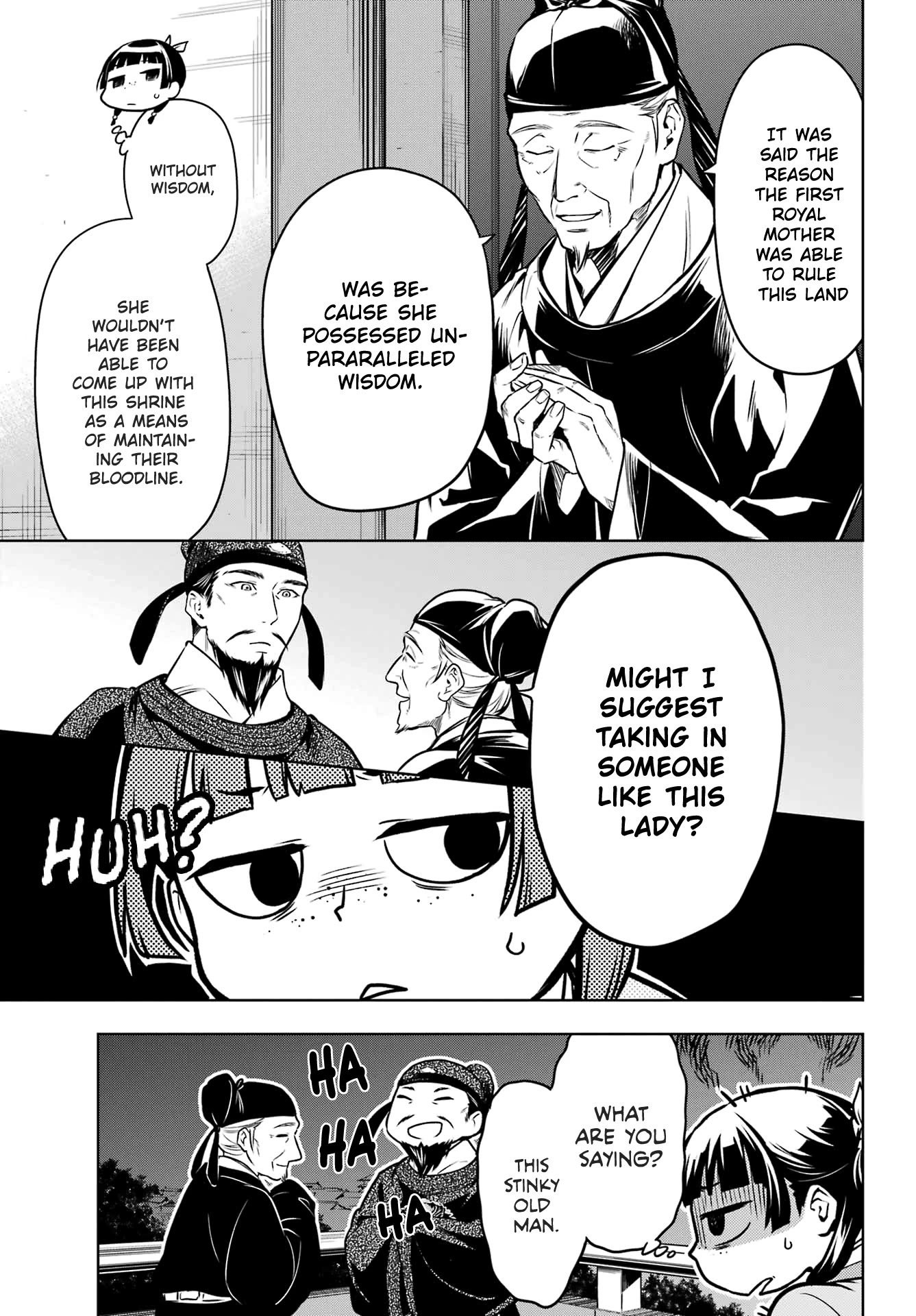 Kusuriya no Hitorigoto Chapter 54 page 22 - Chapter 54: The Shrine of Choosing (Part 2)