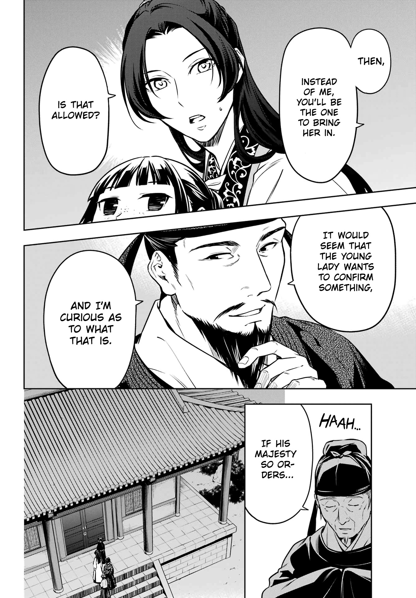 Kusuriya no Hitorigoto Chapter 54 page 4 - Chapter 54: The Shrine of Choosing (Part 2)